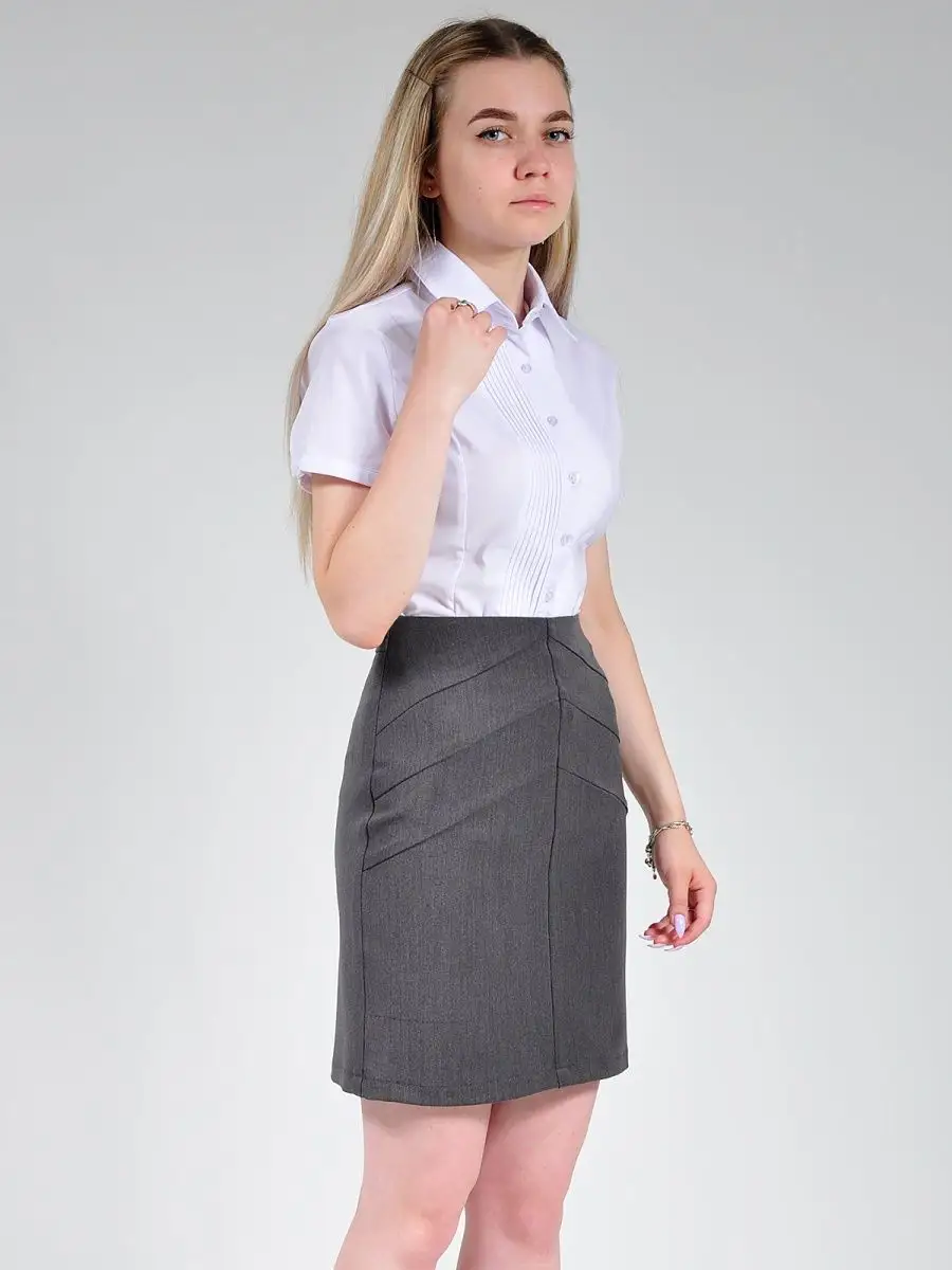 Юбка мини прямая классическая — изображение 3