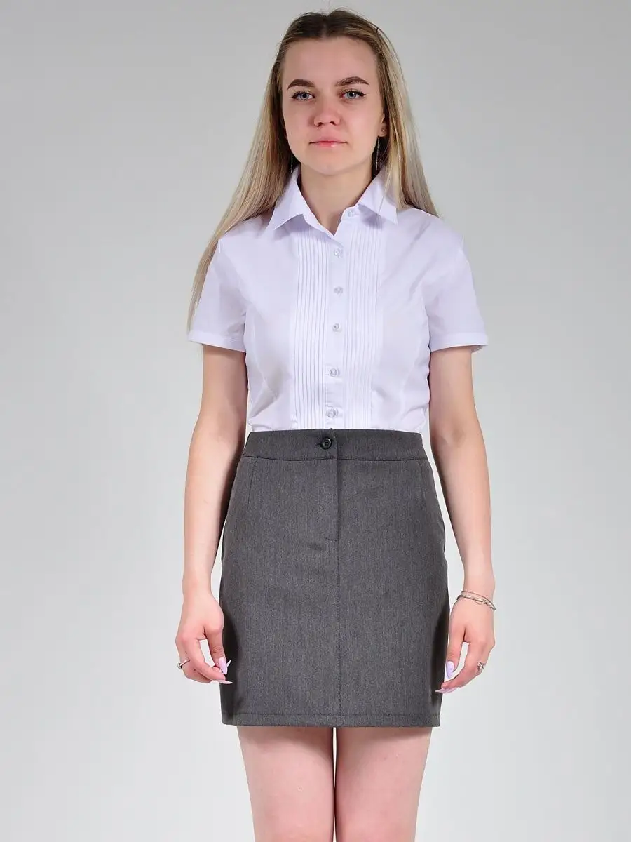 Юбка мини карандаш черная — изображение 4