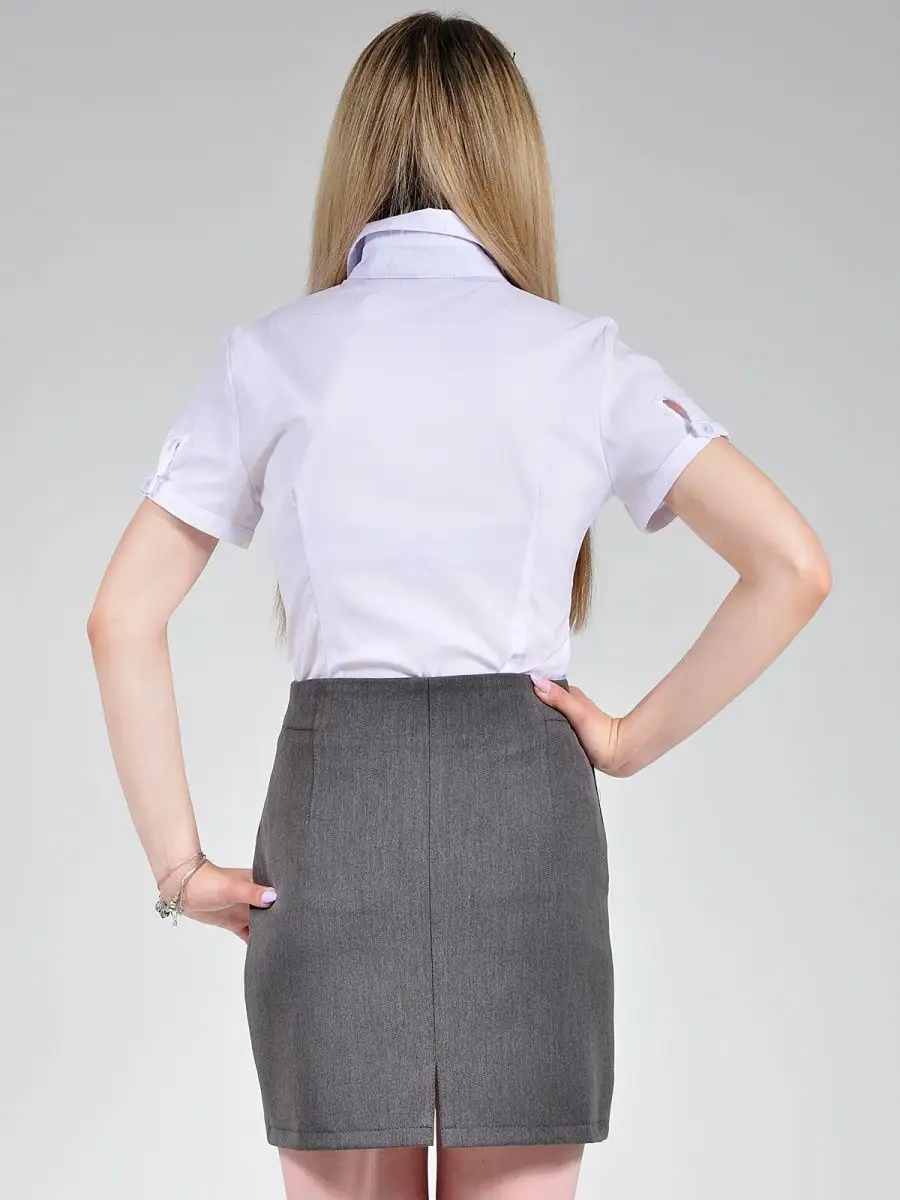 Юбка мини карандаш черная — изображение 5