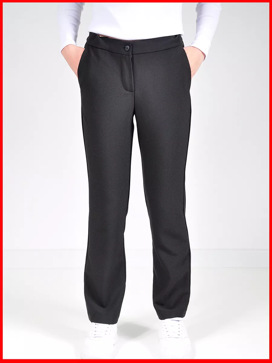 Брюки школьные прямые классические