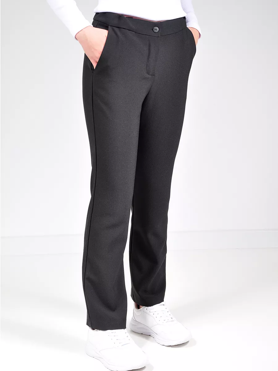 Брюки школьные прямые классические — изображение 3