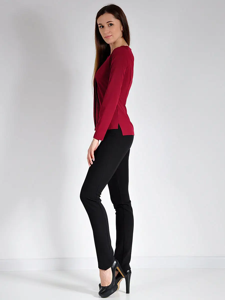 Блузка белая офисная дресс-код — изображение 3