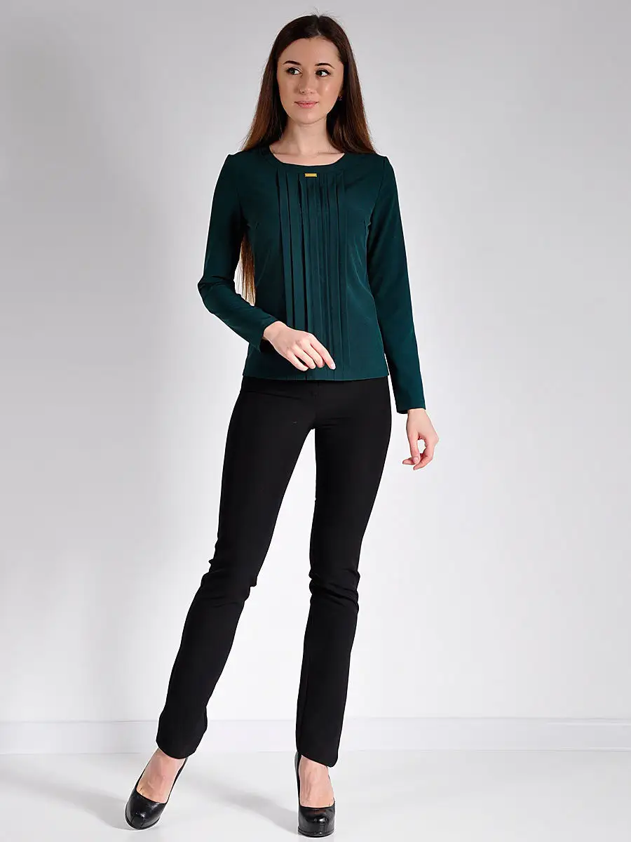 Блузка белая офисная дресс-код — изображение 2