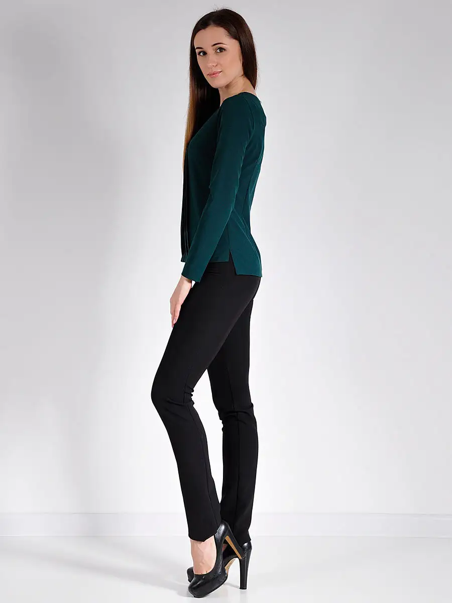 Блузка белая офисная дресс-код — изображение 3