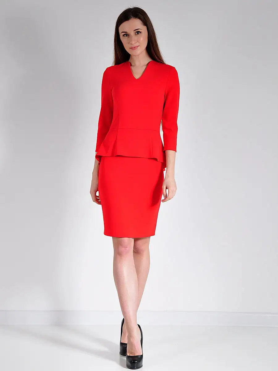 платье модное вечернее офис — изображение 2