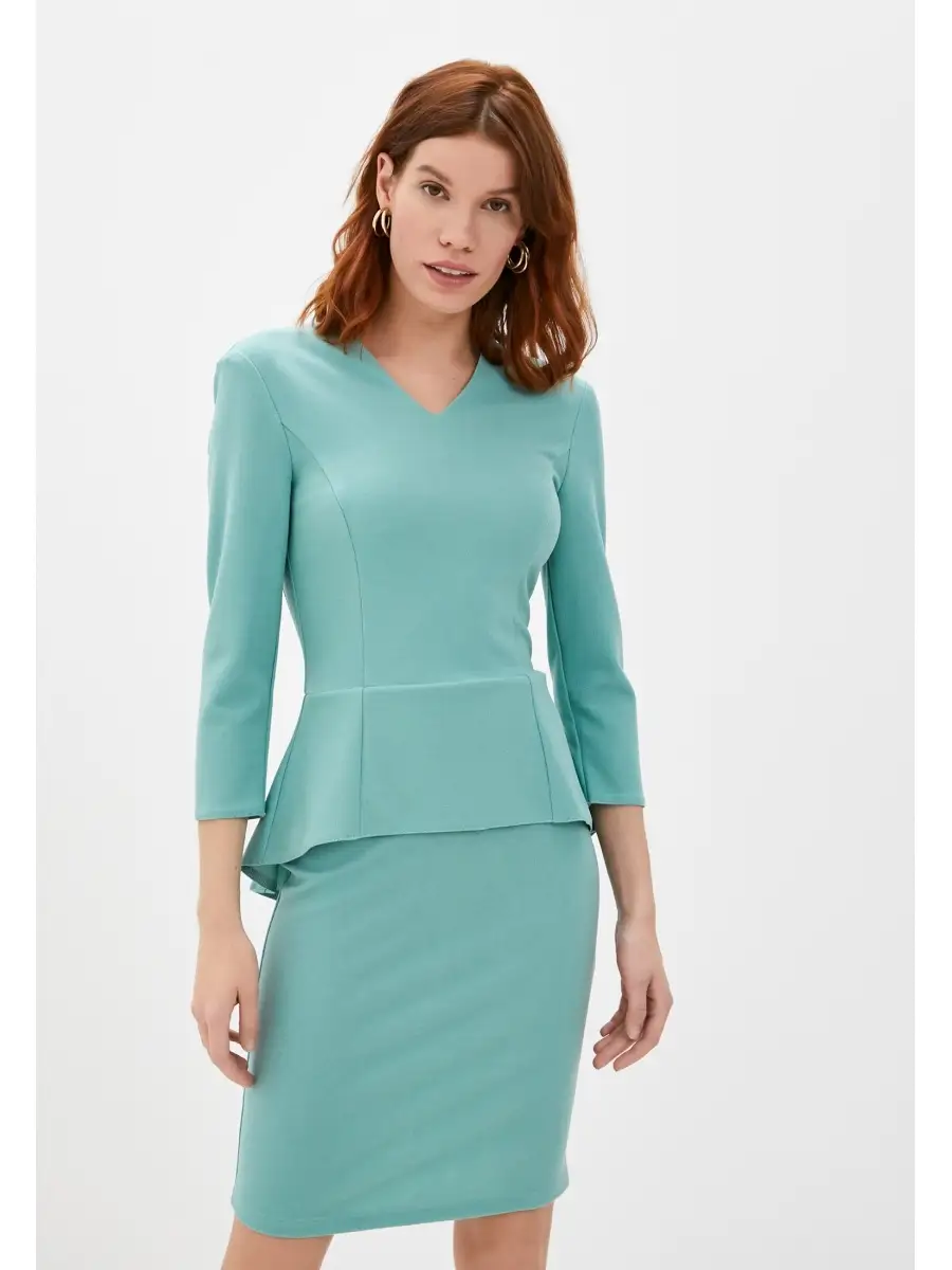 платье модное вечернее офис