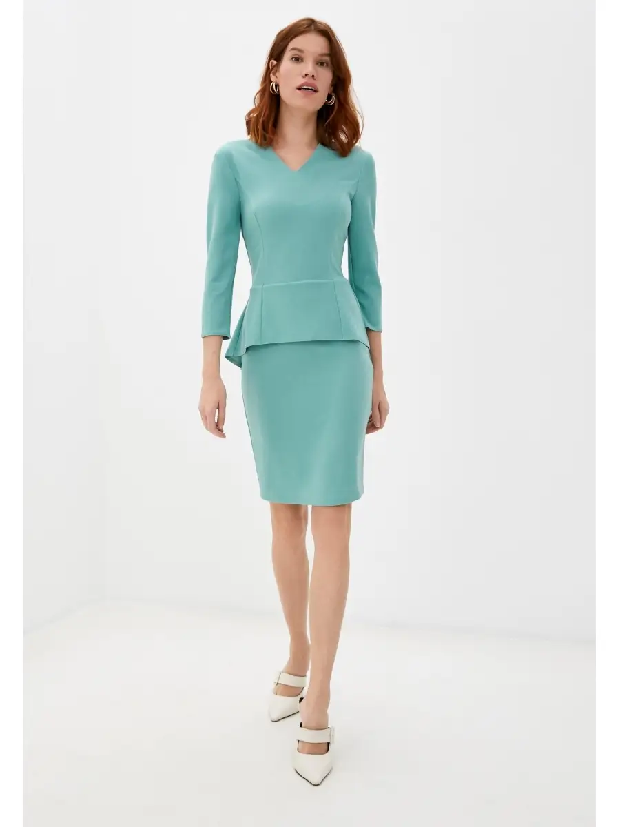 платье модное вечернее офис — изображение 2