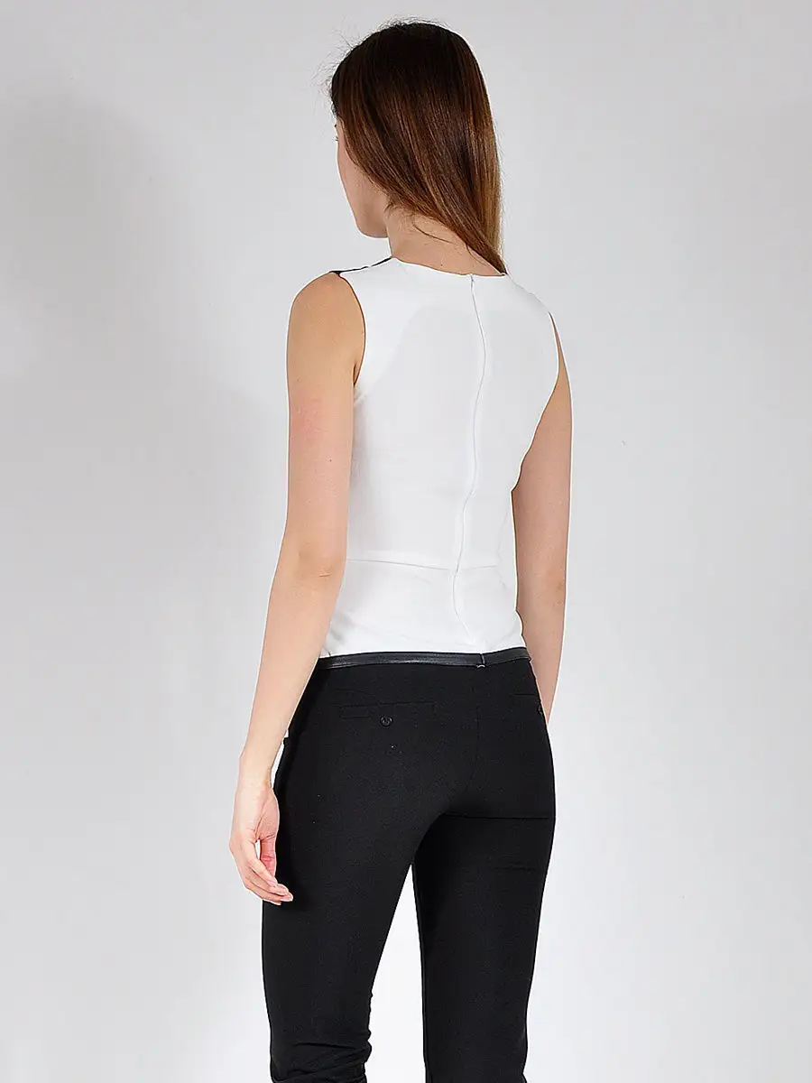 Топ / блузка белая/блузка нарядная/ блузка вечерняя/ блуза — изображение 4