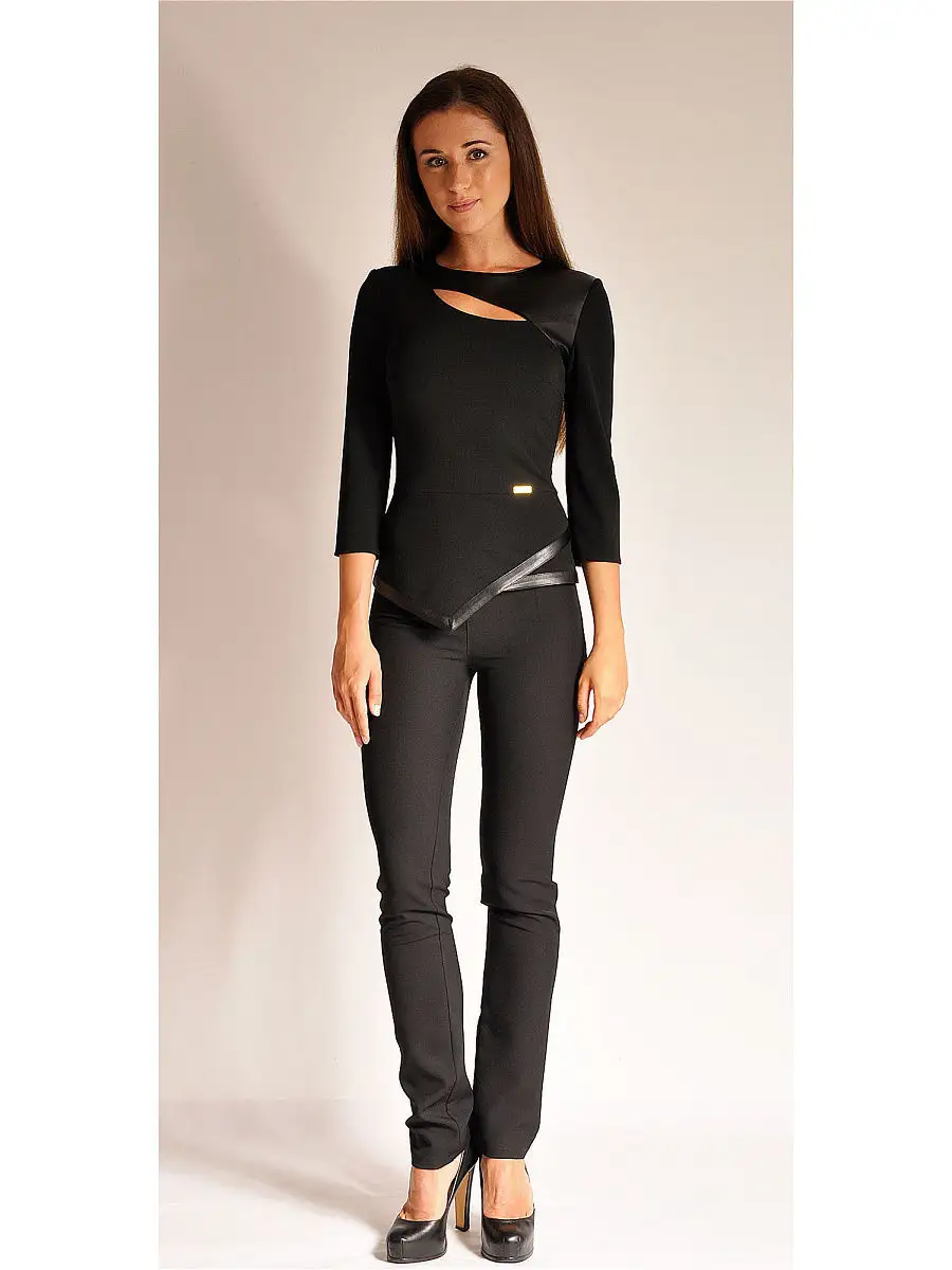 Блузка/белая/офисная/деловая