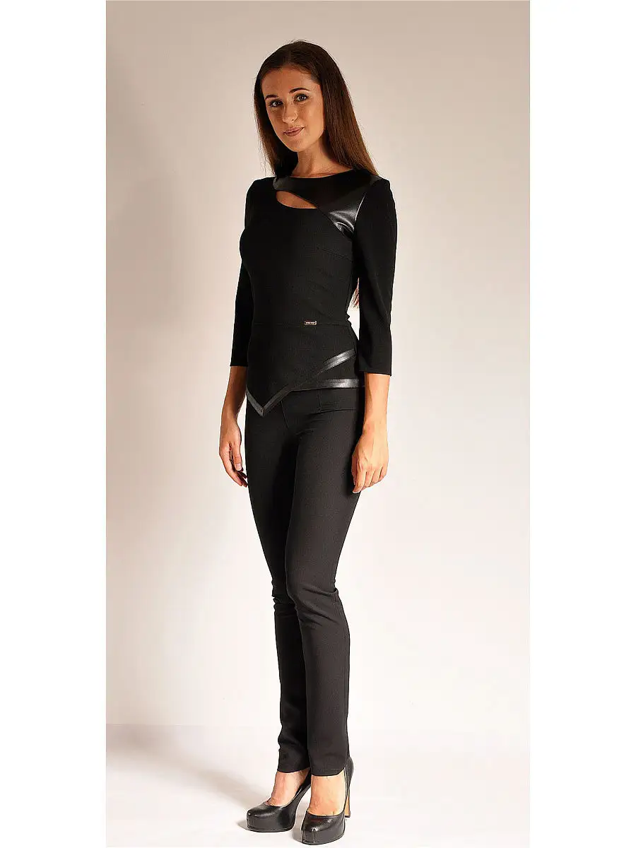 Блузка/белая/офисная/деловая — изображение 2