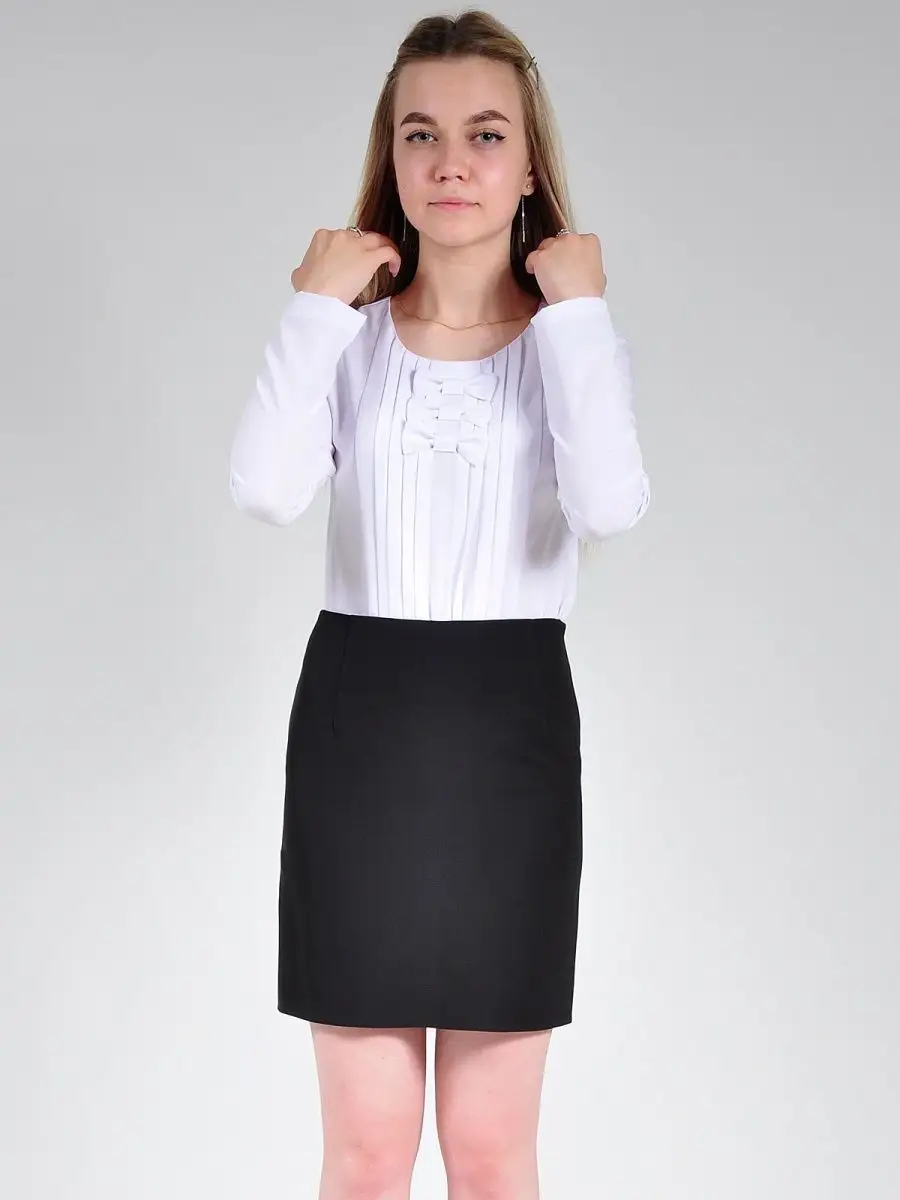 Юбка мини прямая школьная — изображение 5
