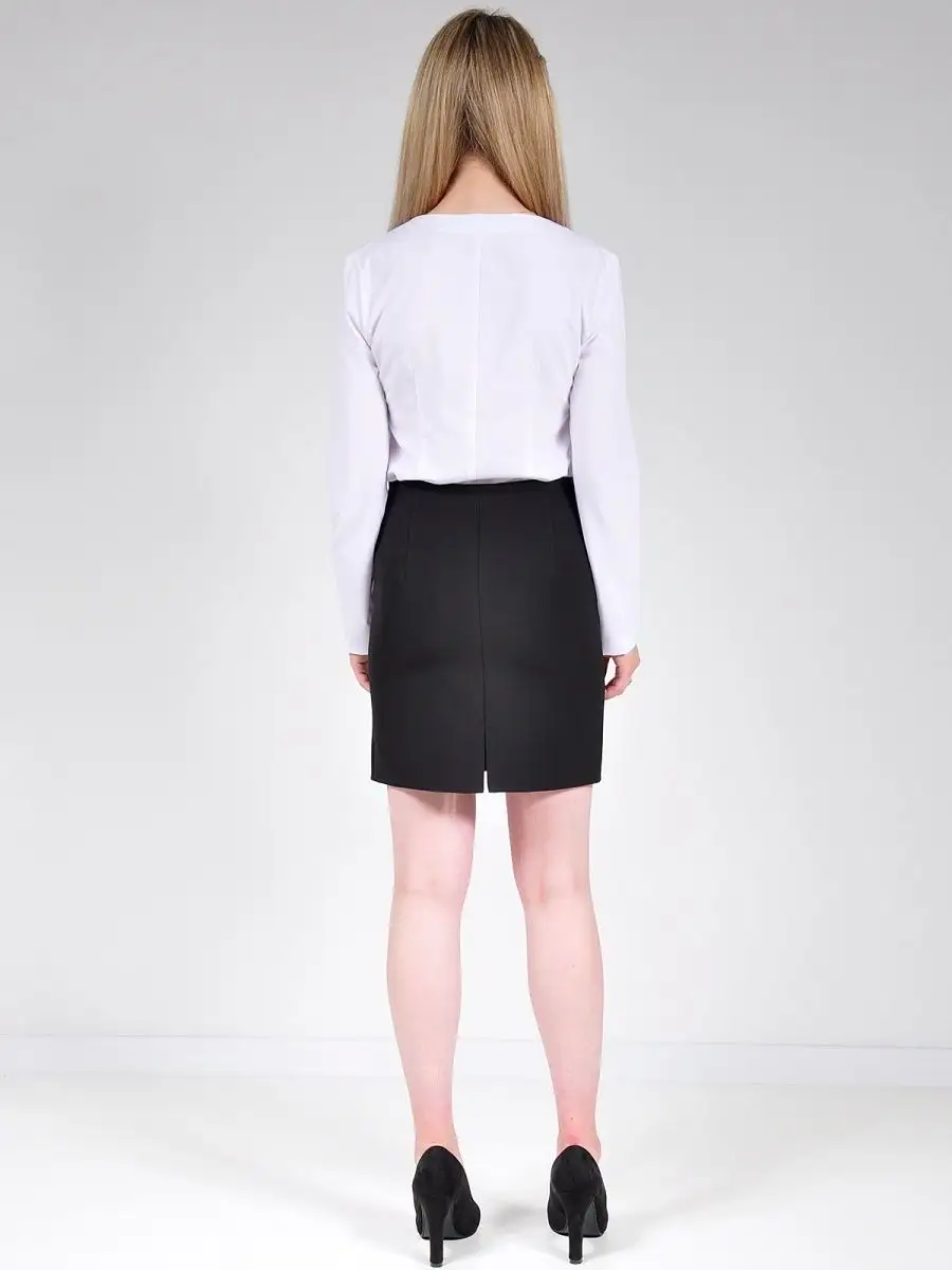 Юбка мини прямая школьная — изображение 8