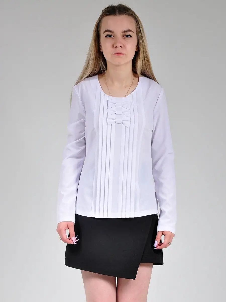 Блузка школьная офисная домашняя