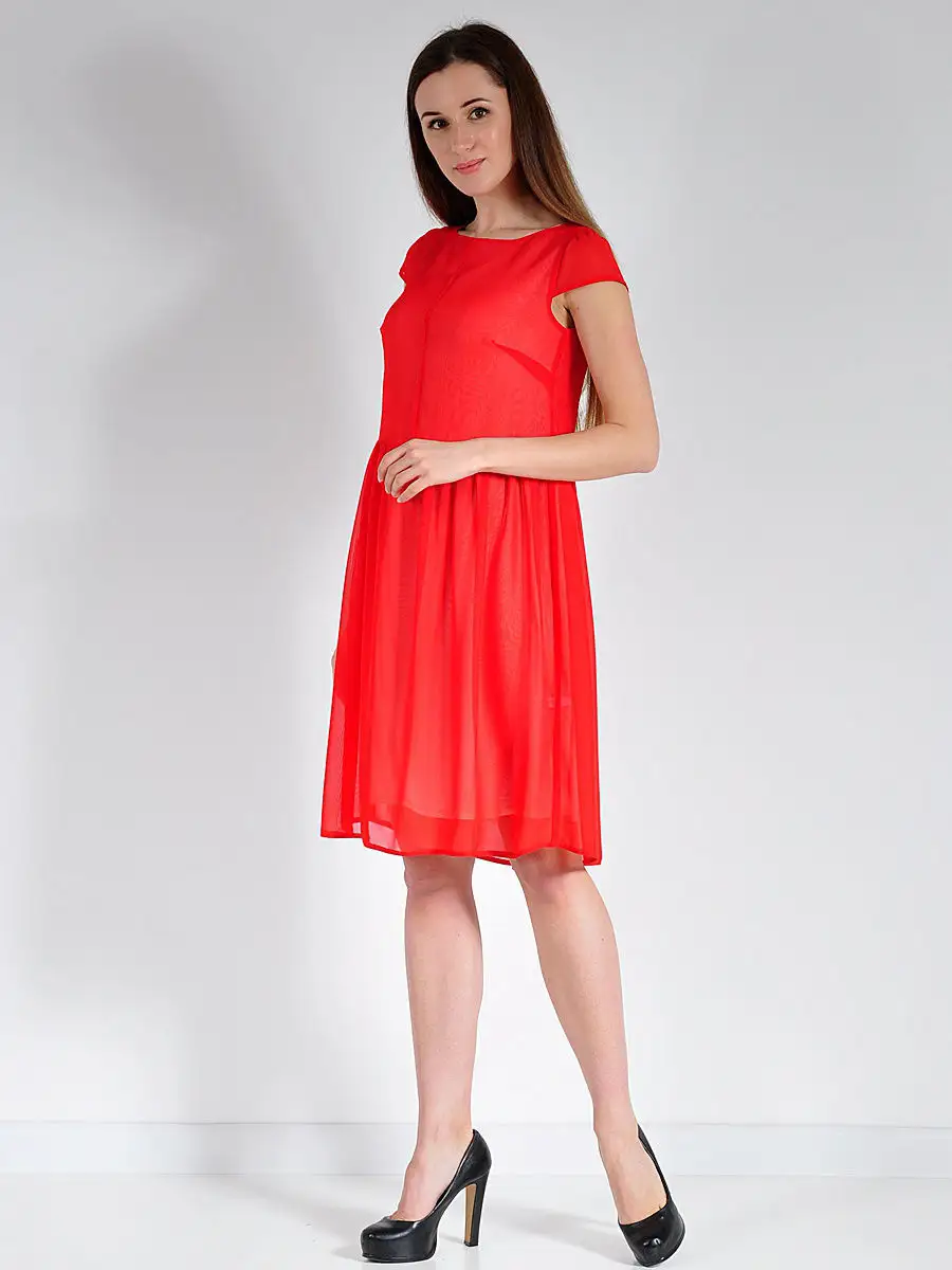 Платье модное нарядное офисное — изображение 2