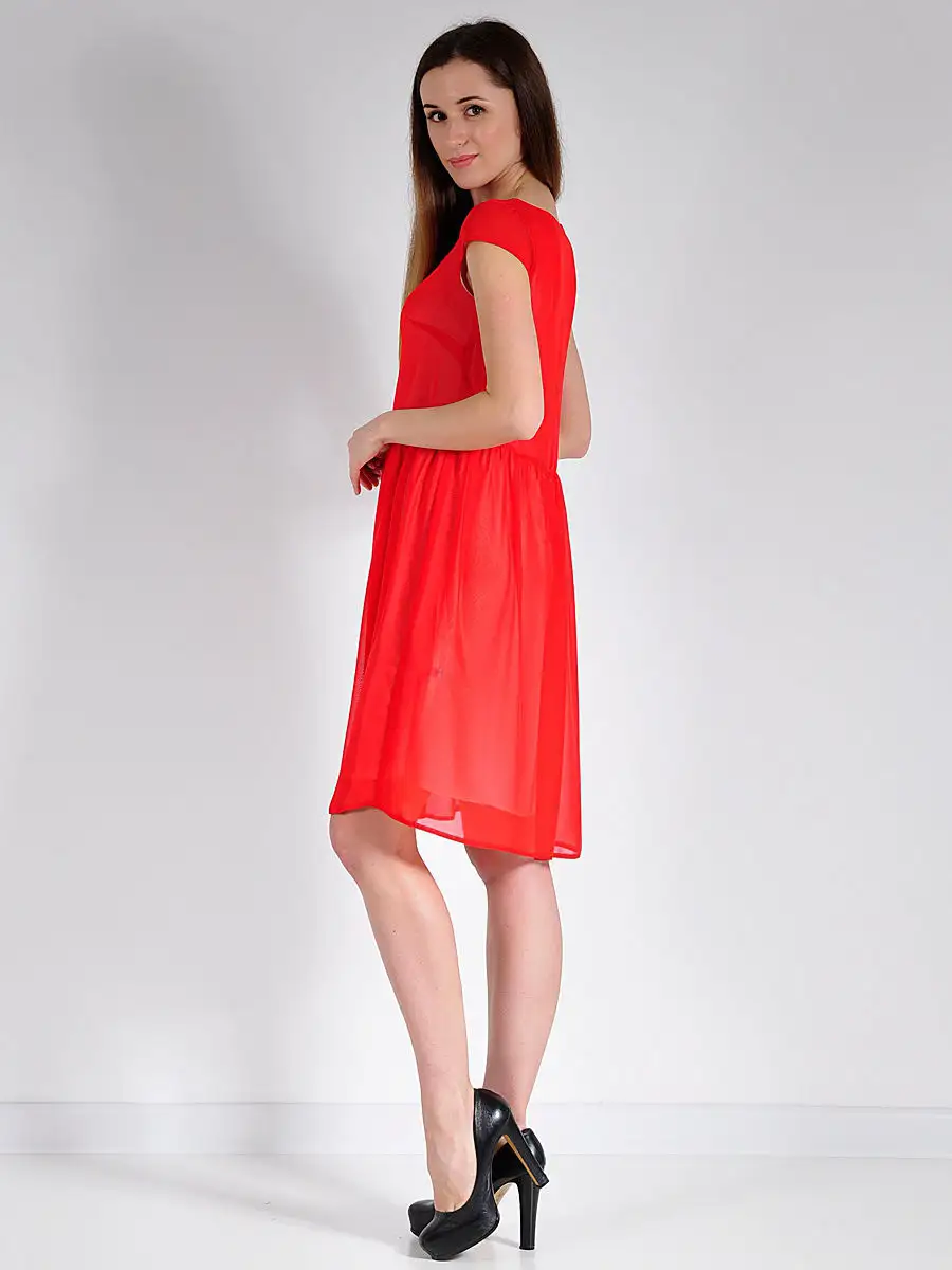 Платье модное нарядное офисное — изображение 3