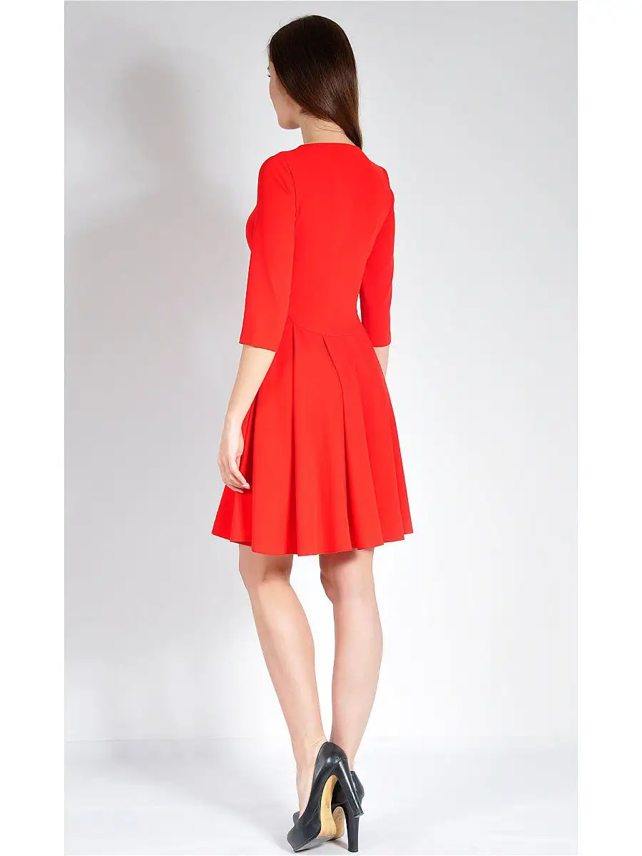 Платье модное офисное нарядное — изображение 4
