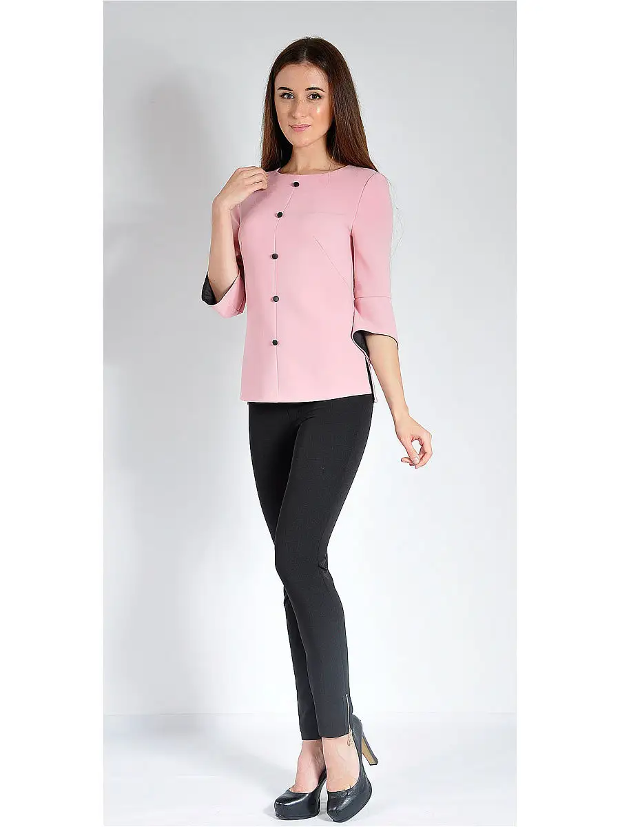 Блузка офисная нарядная модная — изображение 2
