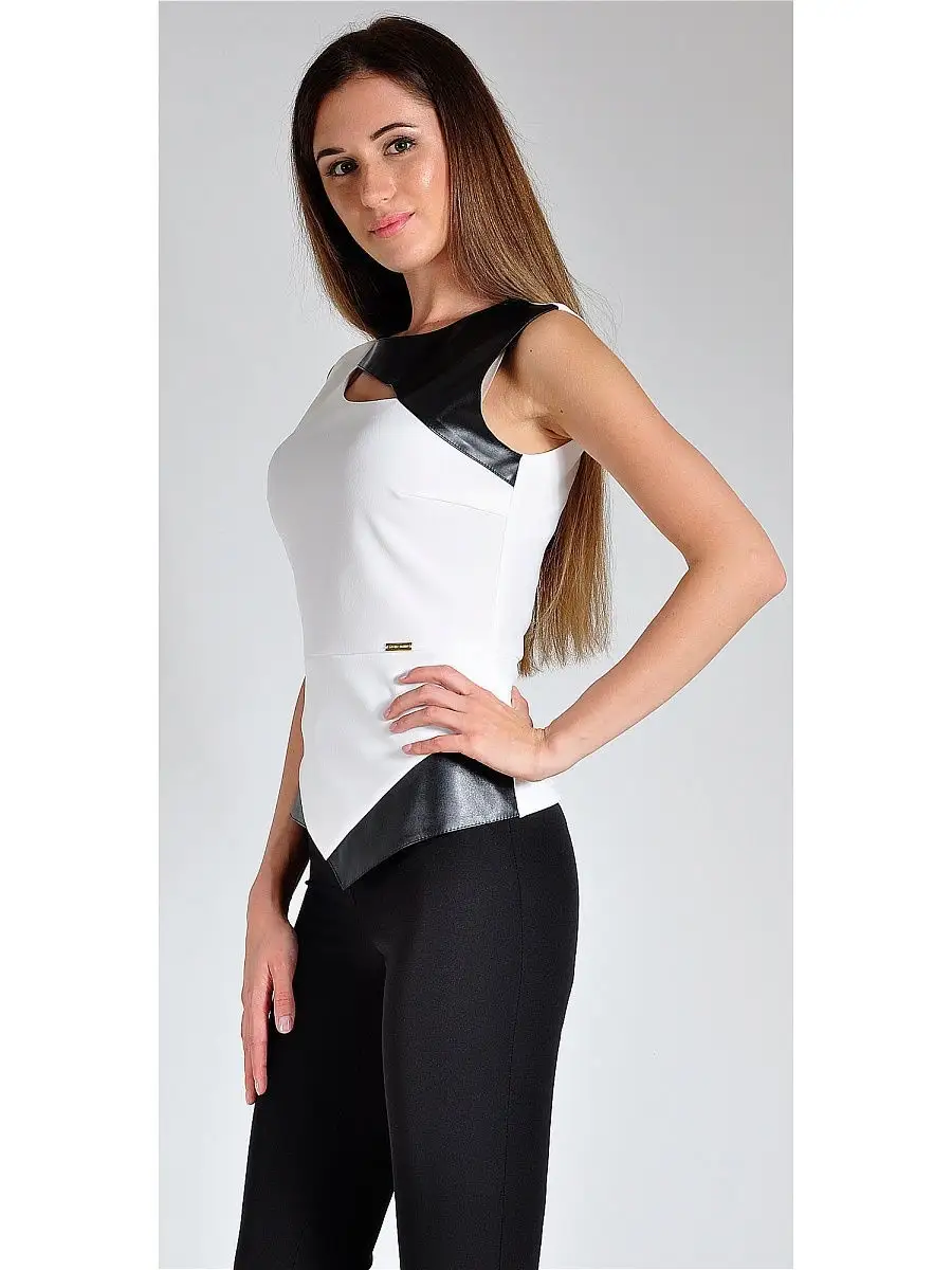 Блузка нарядная офисная повседневная — изображение 3