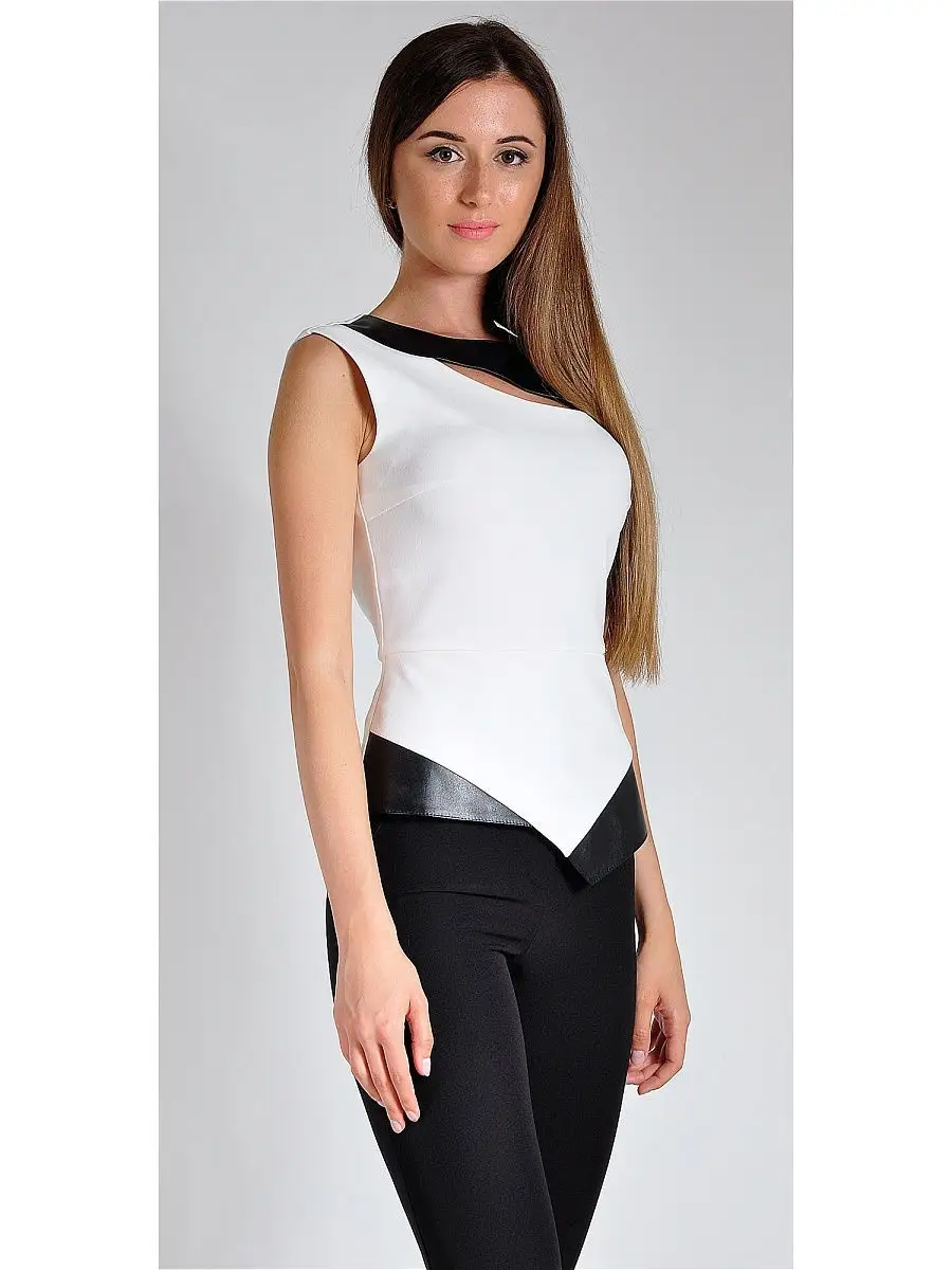 Блузка нарядная офисная повседневная — изображение 5