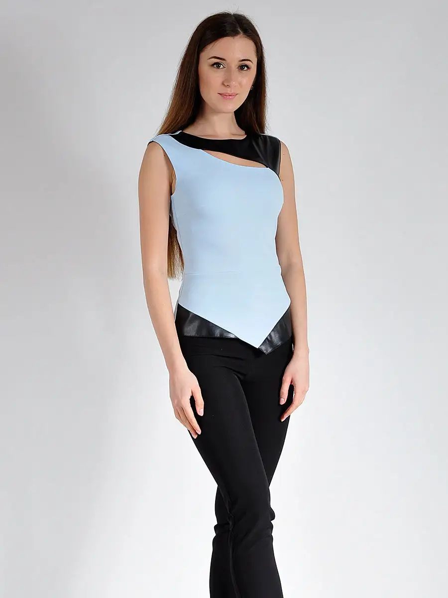 Блузка модная вечерняя стильная офис