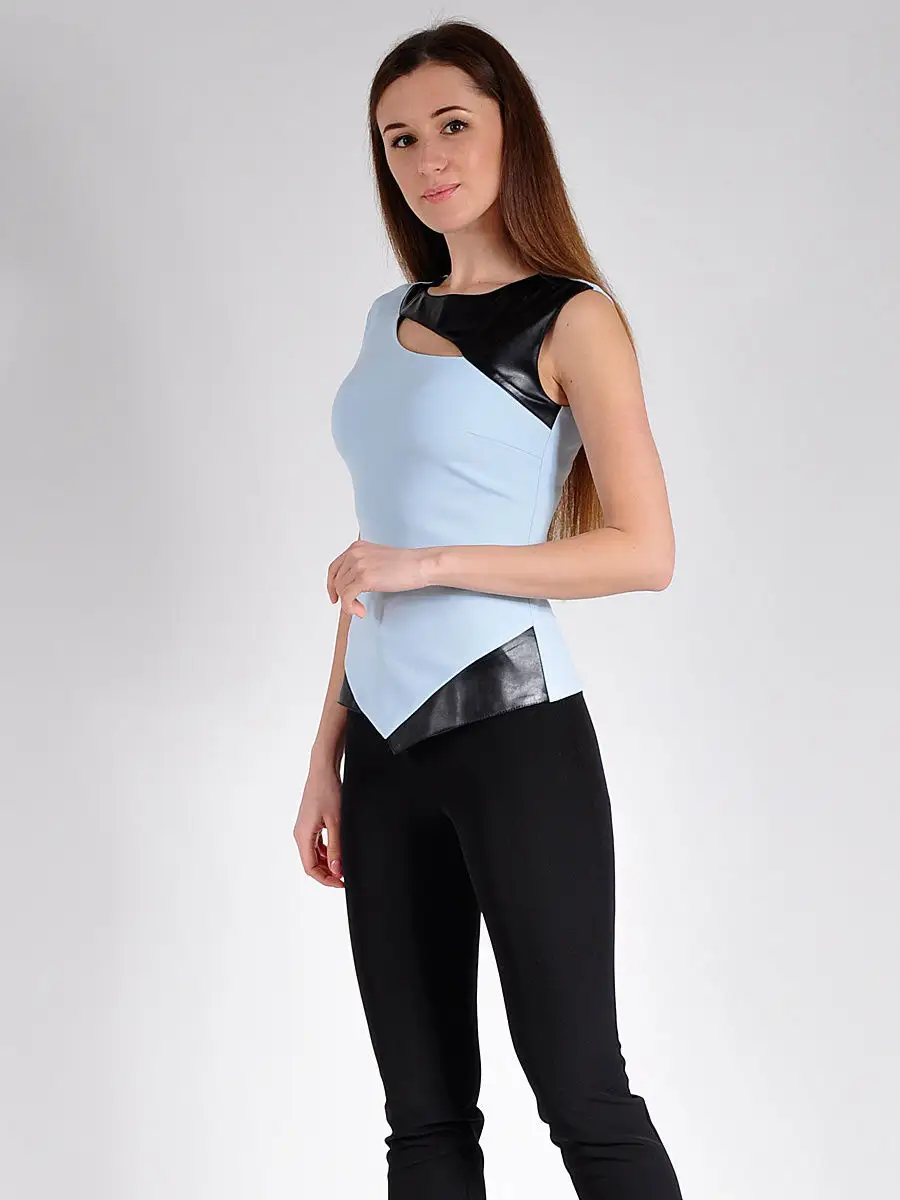 Блузка модная вечерняя стильная офис — изображение 3