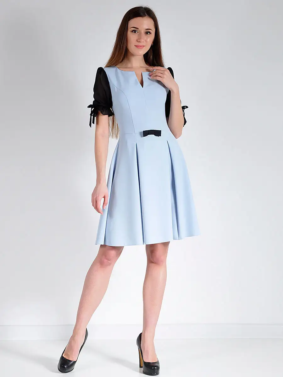 Платье модное офисное нарядное