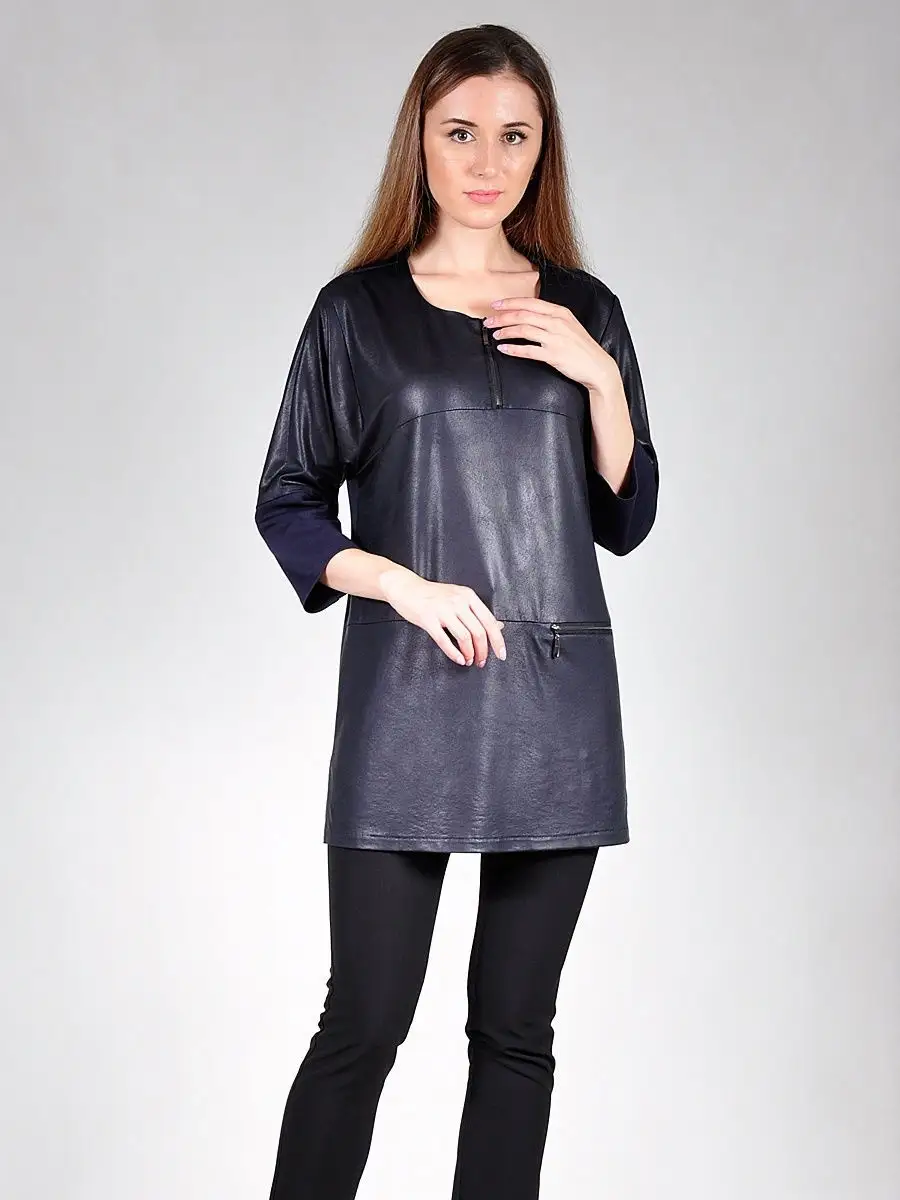 Туника модная офисная нарядная стильная — изображение 3