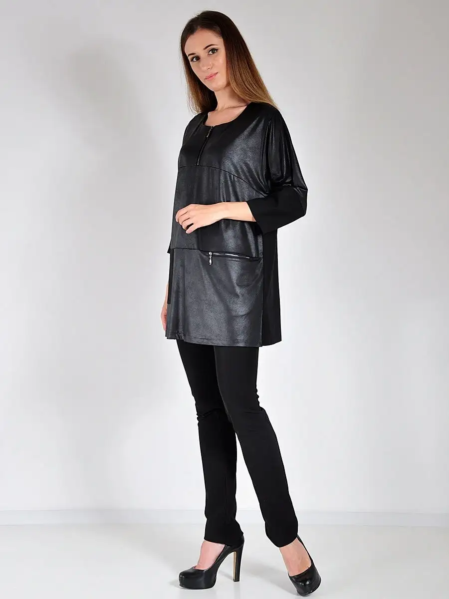 Туника модная офисная нарядная стильная