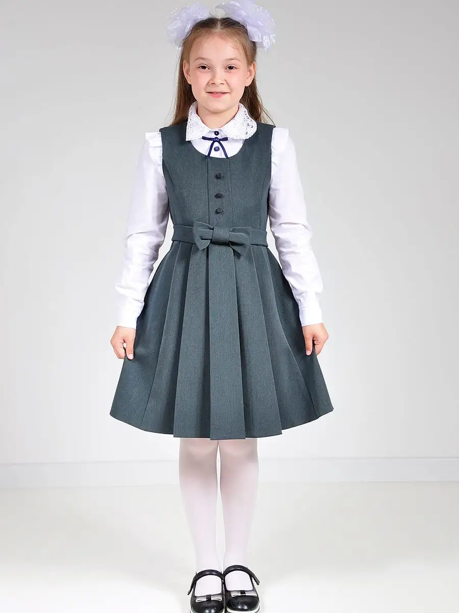 Сарафан школьный платье школьное — изображение 10