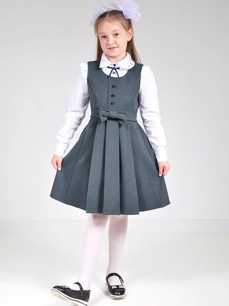 Сарафан школьный платье школьное — изображение 15