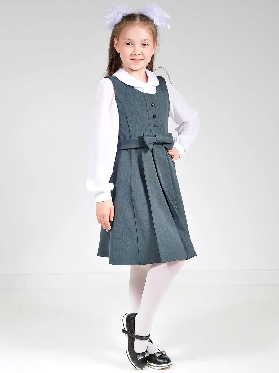 Сарафан школьный платье школьное — изображение 16