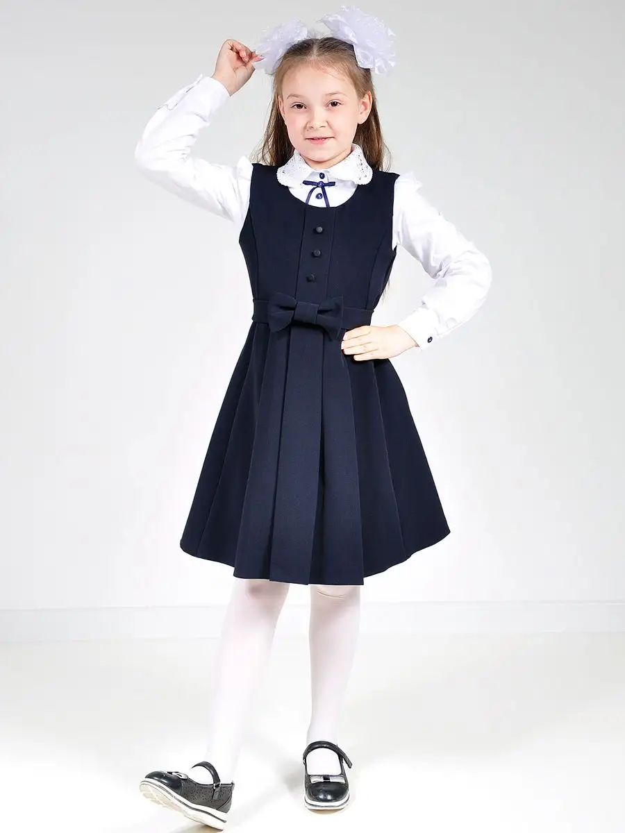 Сарафан школьный платье школьное — изображение 10