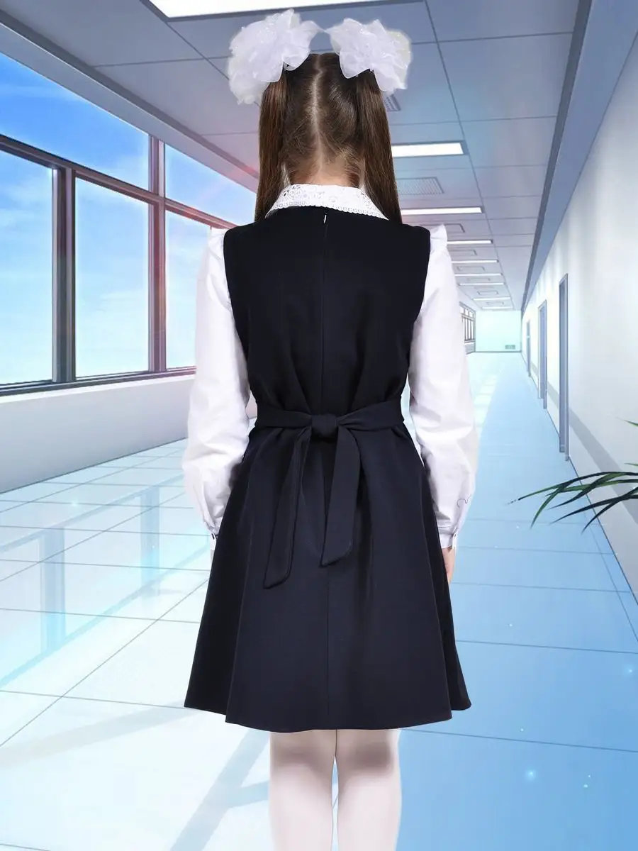 Сарафан школьный платье школьное — изображение 5