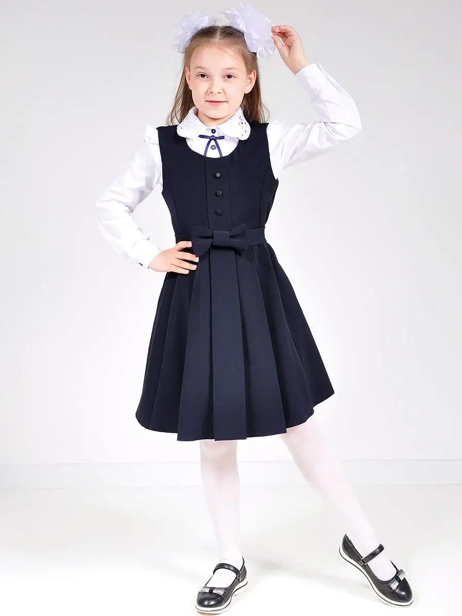 Сарафан школьный платье школьное — изображение 6