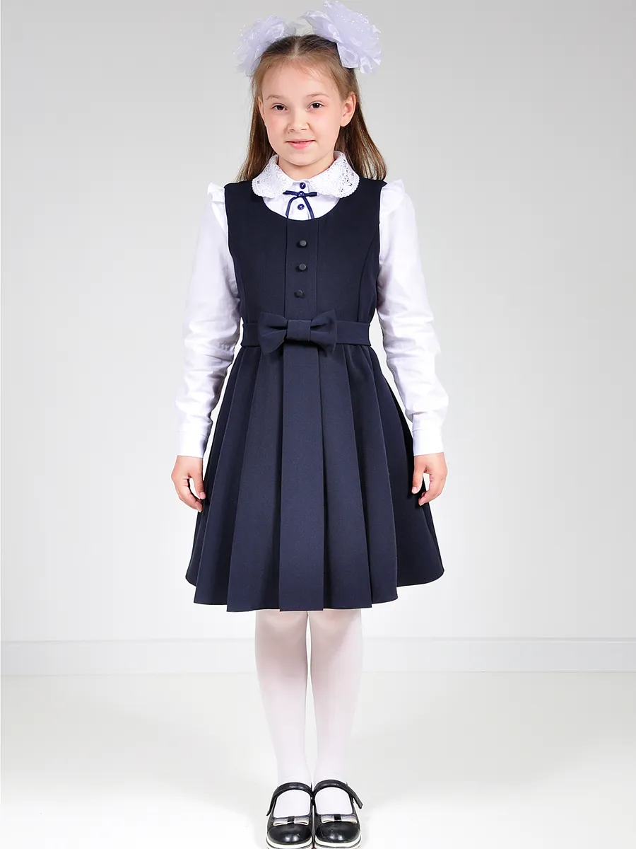 Сарафан школьный платье школьное — изображение 10