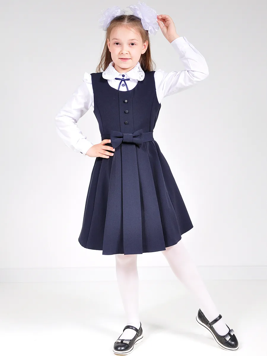 Сарафан школьный платье школьное — изображение 7