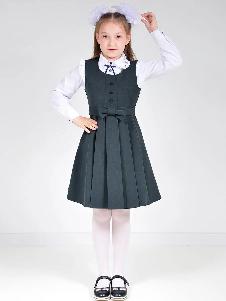 Сарафан школьный платье школьное — изображение 14