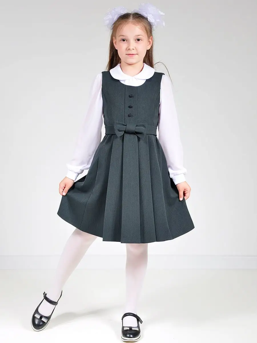 Сарафан школьный платье школьное — изображение 15