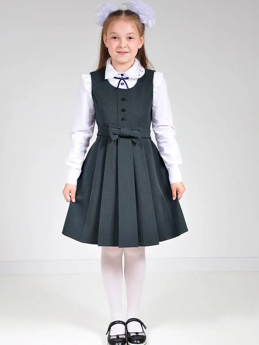 Сарафан школьный платье школьное — изображение 6