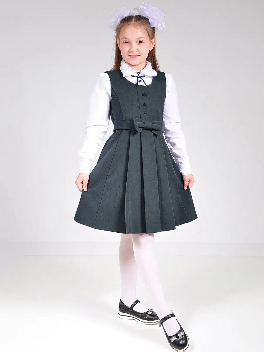 Сарафан школьный платье школьное — изображение 7