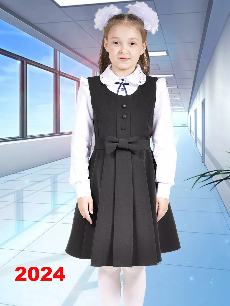 Сарафан школьный для девочки — изображение 2