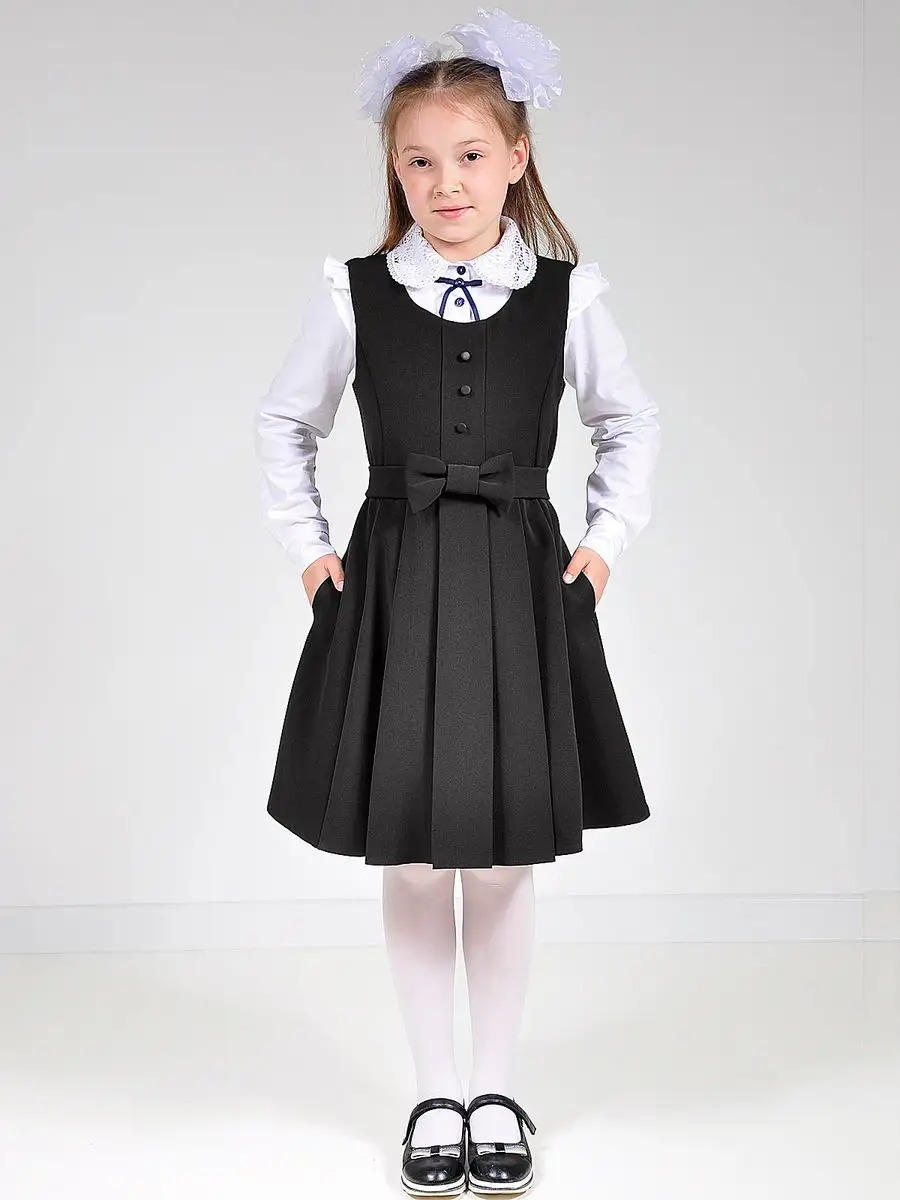 Сарафан школьный платье школьное — изображение 12