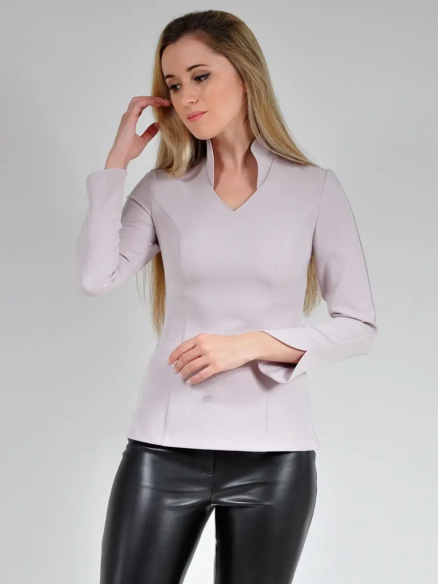 Блузка офис нарядная повседневная — изображение 4