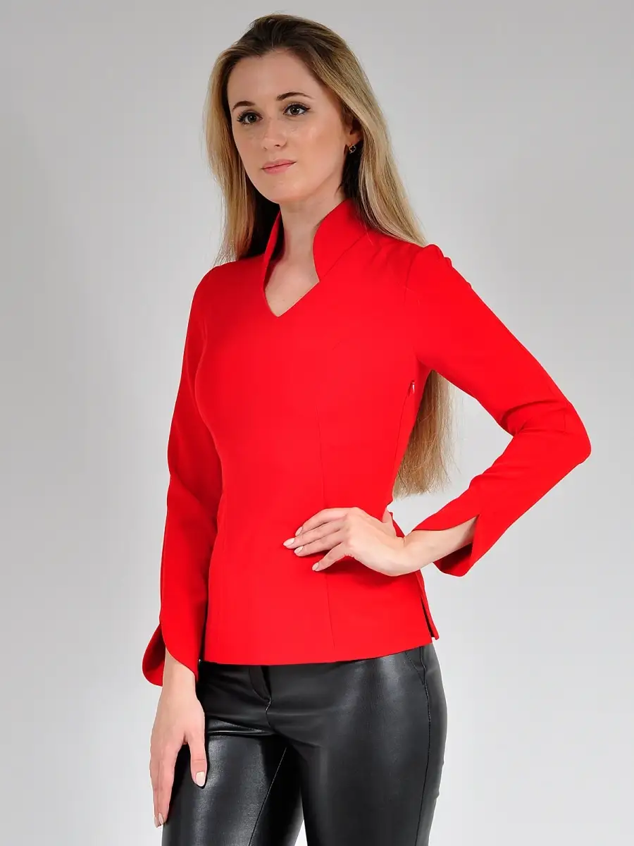Блузка офис нарядная повседневная — изображение 6