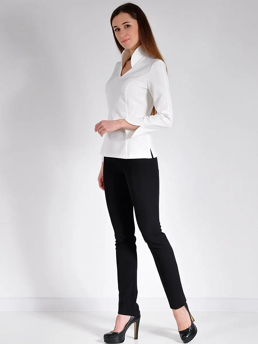 Блузка офис нарядная повседневная — изображение 3