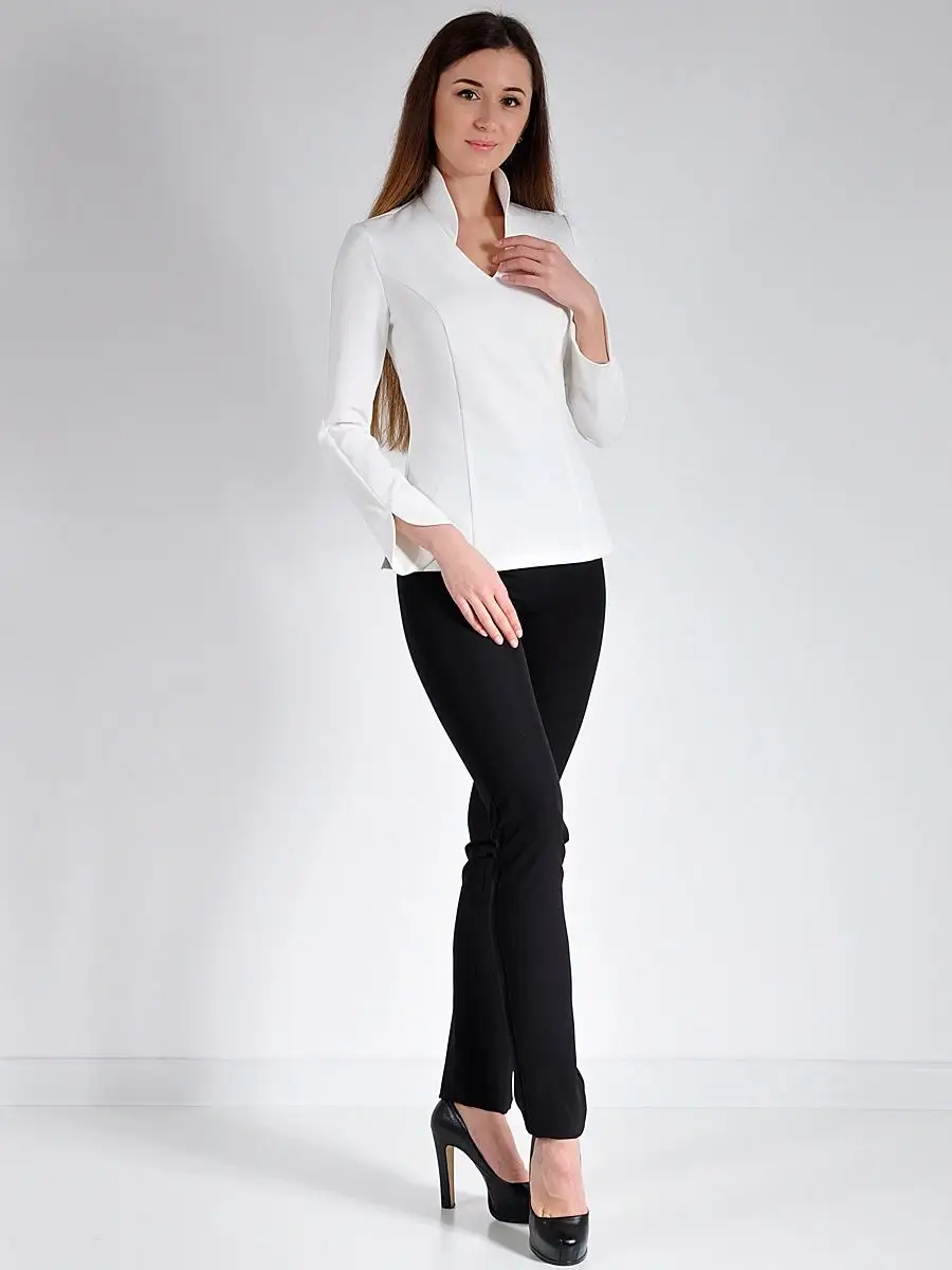 Блузка офис нарядная повседневная — изображение 4