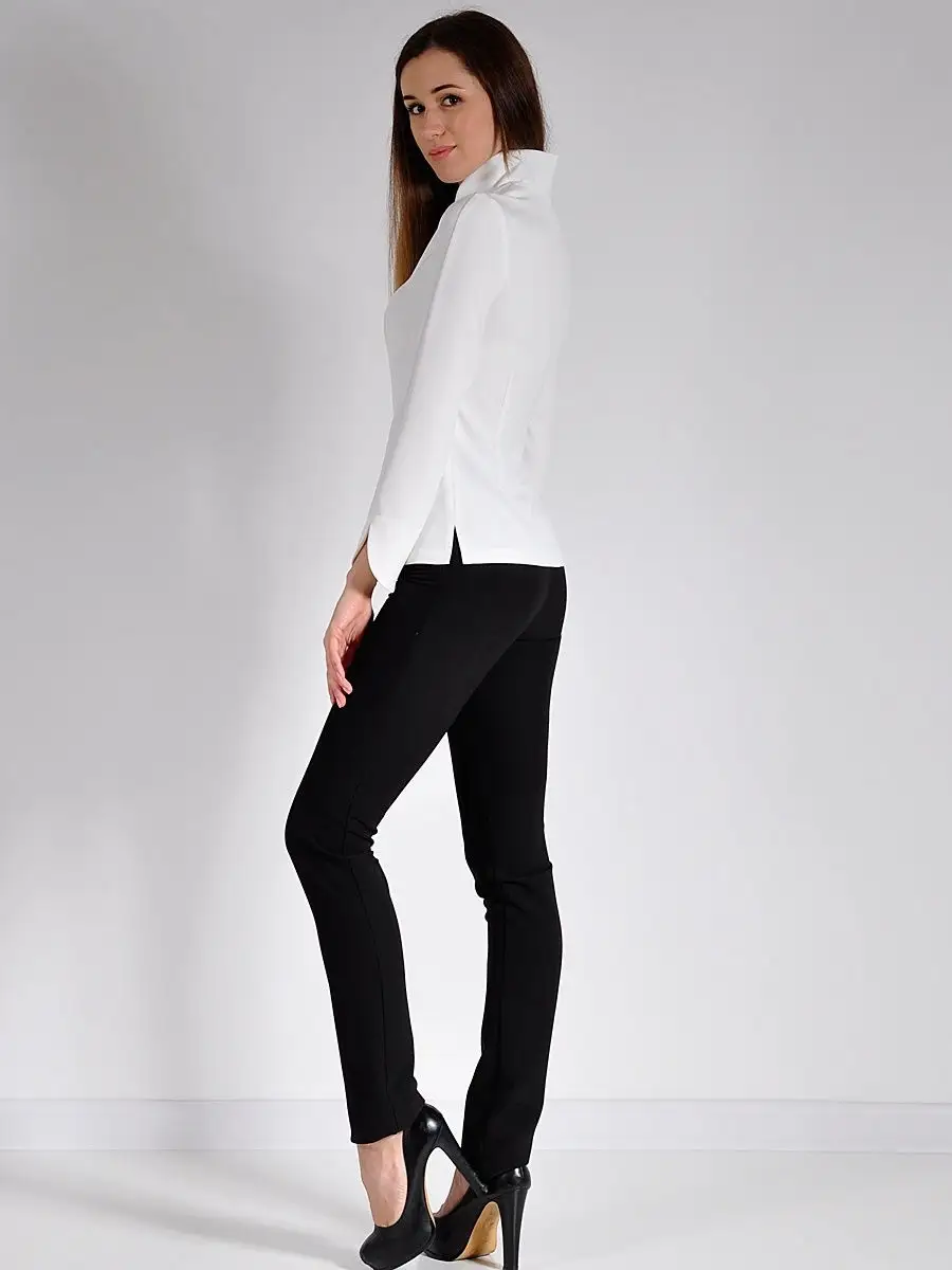 Блузка офис нарядная повседневная — изображение 5