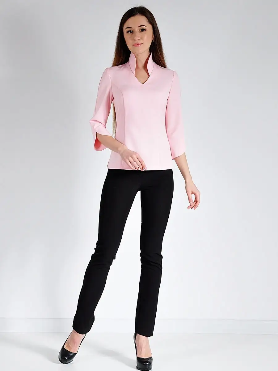 Блузка офис нарядная повседневная — изображение 3