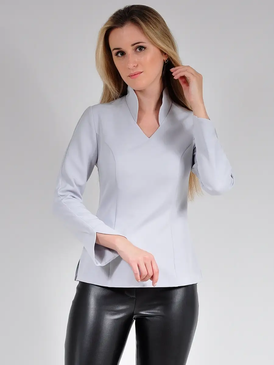 Блузка офис нарядная повседневная — изображение 5