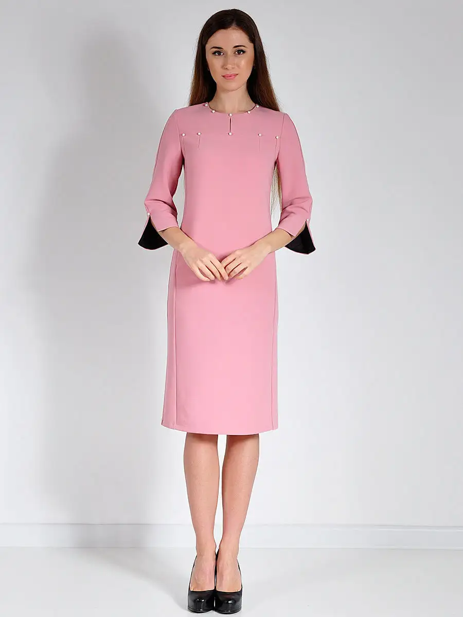 Платье модное офисное нарядное